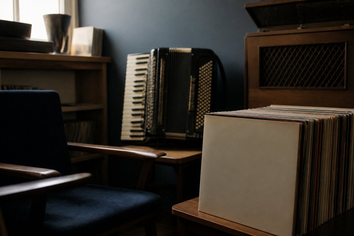 The Castagnari family workshop: original editorial photograph
